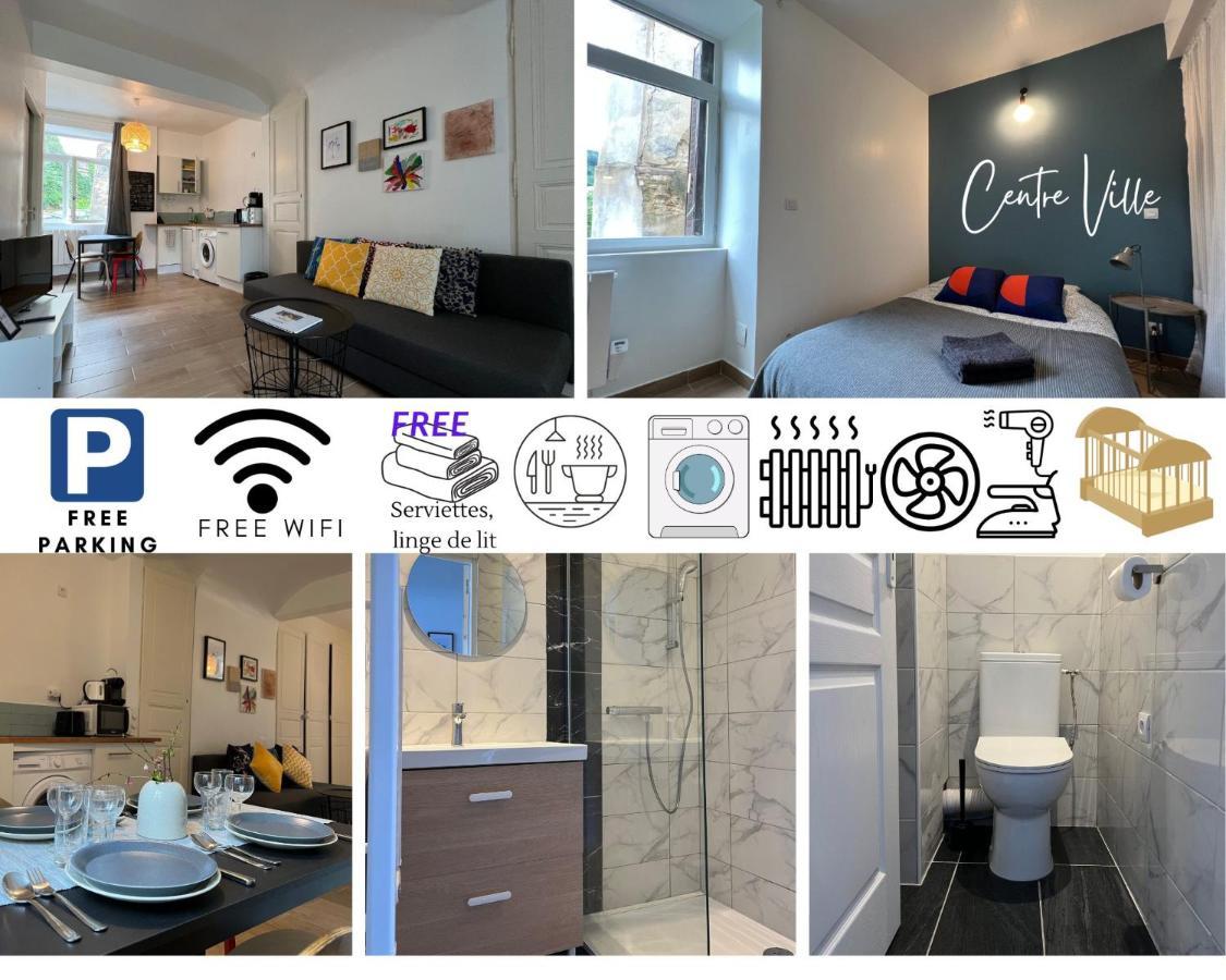 Tabi Appart ,Modern Chic Vs Free Parking,Wifi,Draps Thiers Zewnętrze zdjęcie